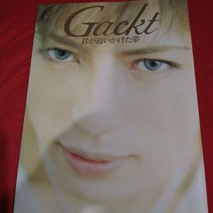 Gackt, The Dream You Chased, Japanese Musician Tour Book